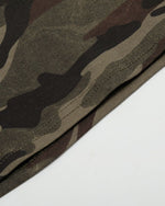 Retro simple camouflage short sleeve