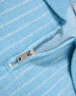 ヴィンテージストライプハーフジップセーター