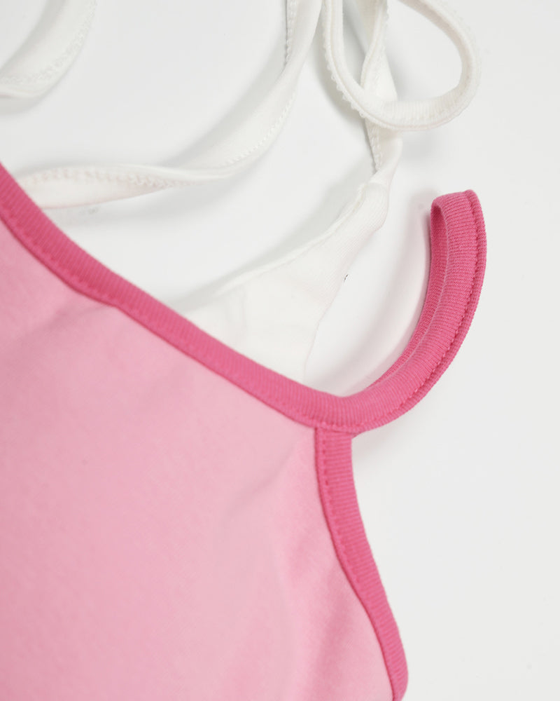 Personalized contrasting color suspenders