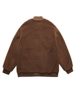 ラムウールの厚手コットンコート