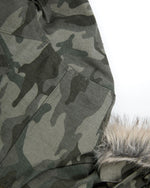 Camouflage zip-up jacket