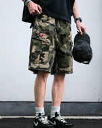 迷彩カーゴカジュアルパンツ