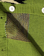 カップルのカラーブロックフード付きセーター