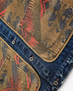 レトロなフェイクツーピースコート