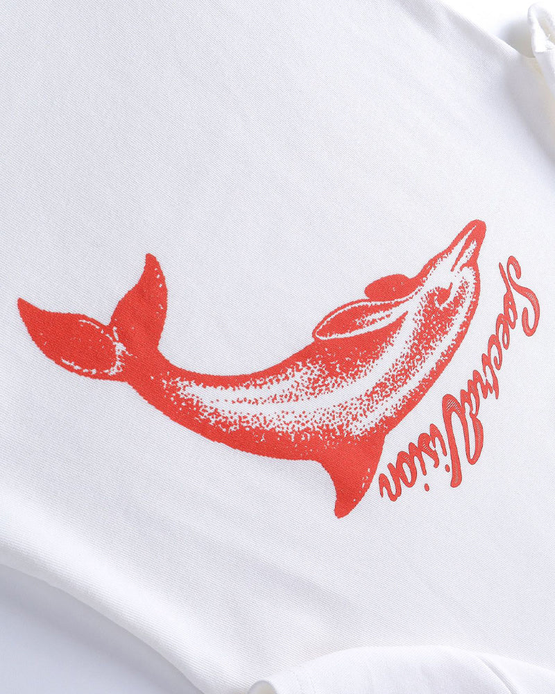 Simple design short sleeves