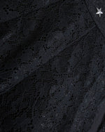 메탈 리벳 레이스 스커트