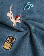 ルーズフィット クロップドショーツ