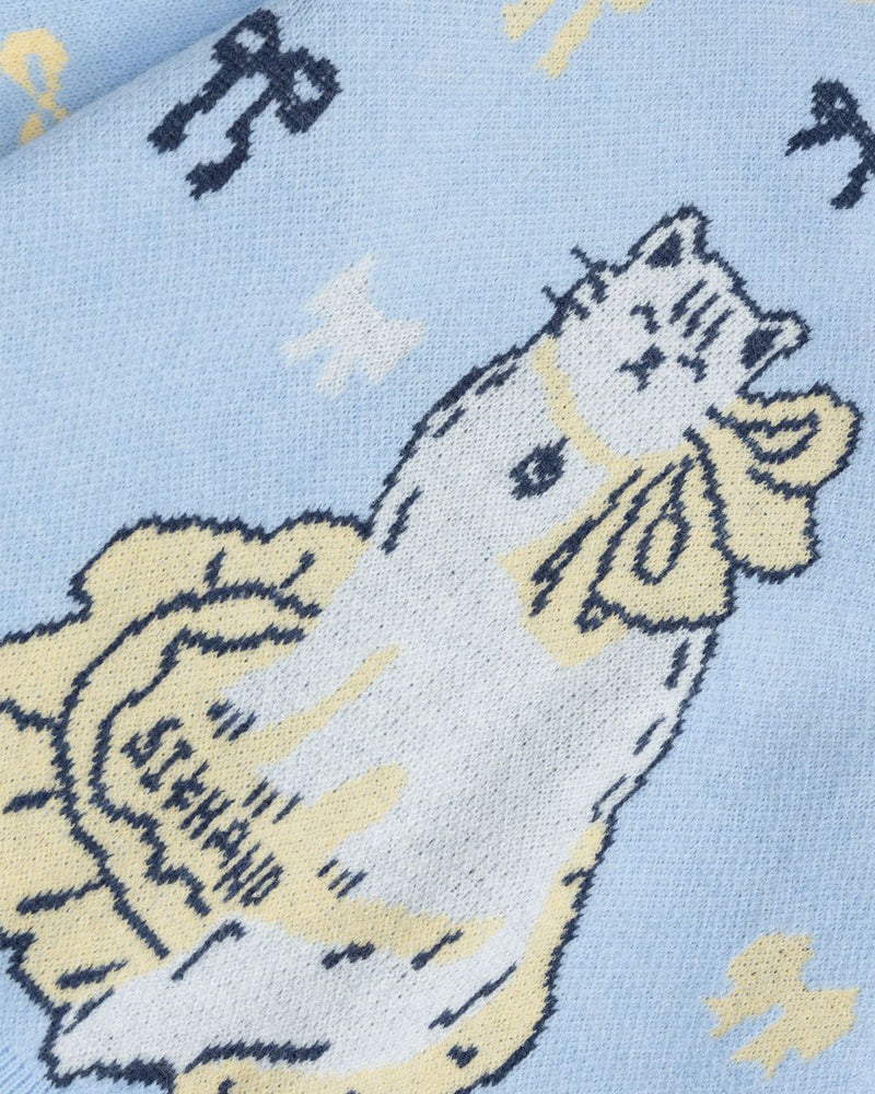 楽しいゆったりとしたプルオーバーセーター