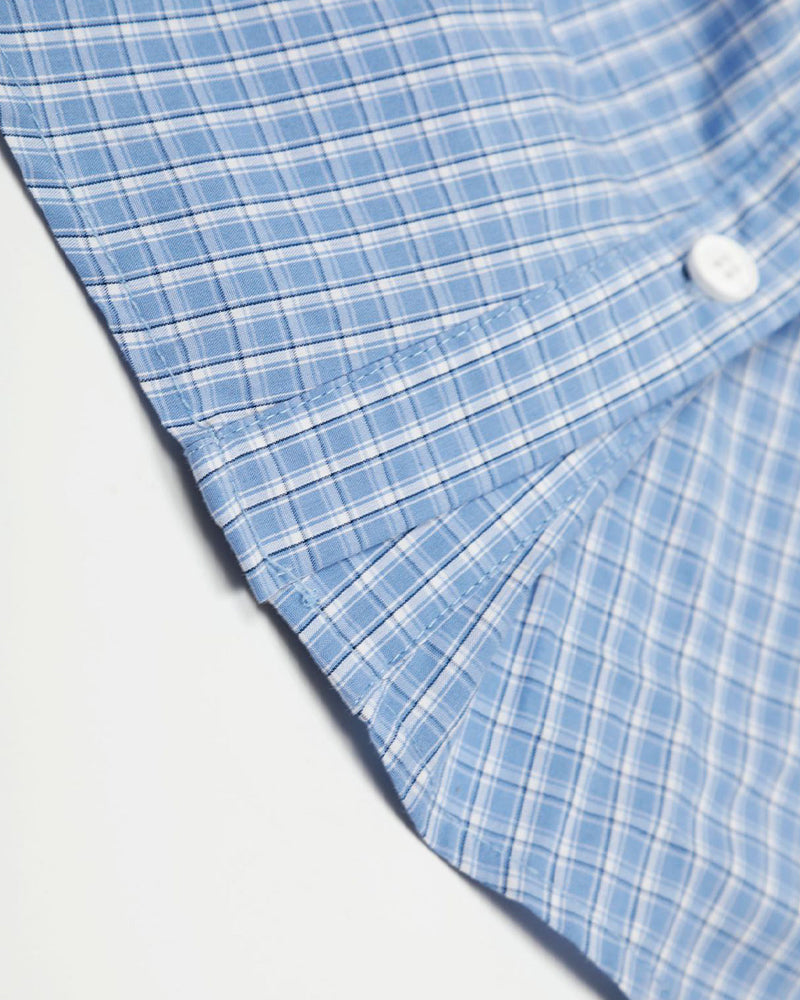 Retro Plaid Short Sleeve Shirt