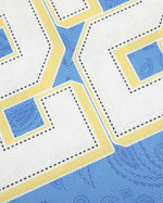 Retro sports style V-neck short sleeves