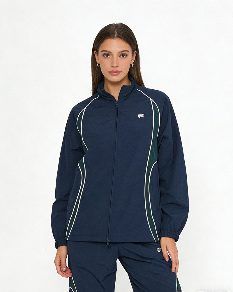 Color-block Patchwork Jacket