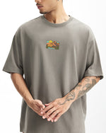 Outdoor printed short sleeves