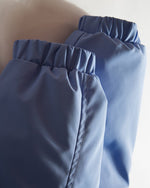 パッチワークコントラストカラーダウンジャケット