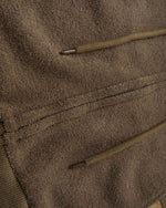 Hooded sweatshirt jacket