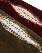 ダイヤモンドパッチワークジャケット