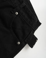 Vintage-style belted jeans