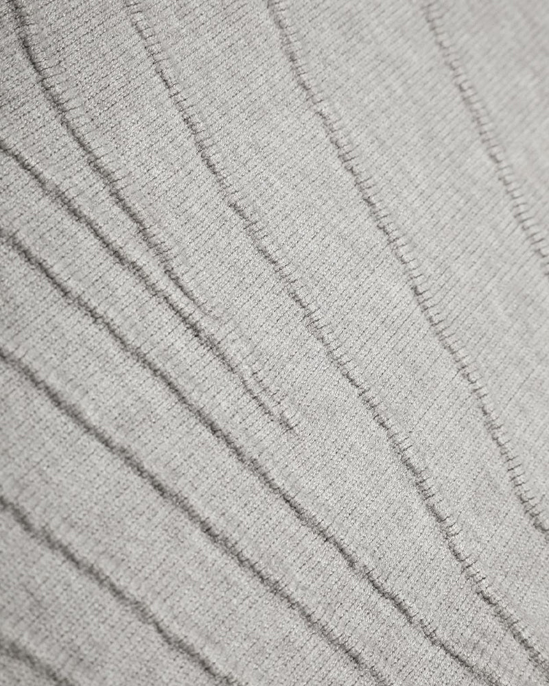 Casual zip-up sweater