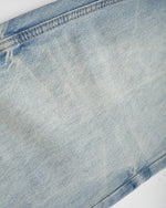 Distressed versatile jeans