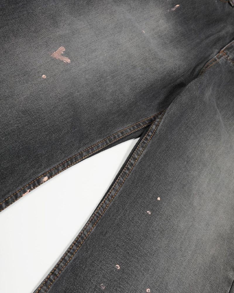 Distressed versatile trousers