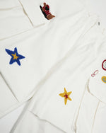 漫画柄クロップドショーツ