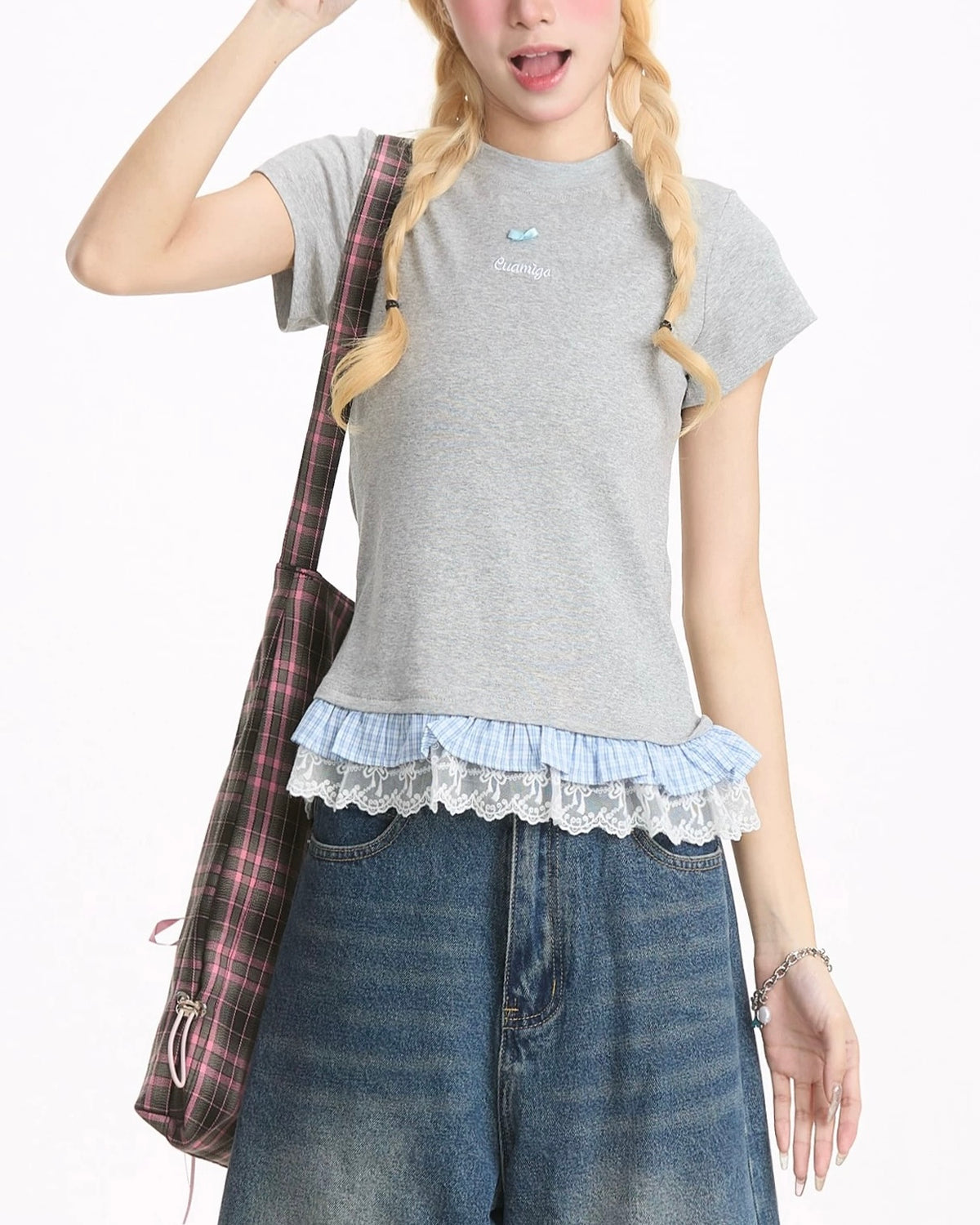 Personalized hot girl short sleeve