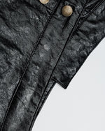 레트로 비대칭 스커트