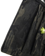 レトロシンプルデニムショートパンツ