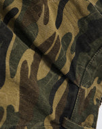 迷彩柄の漫画ショートパンツ