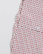 Cute Plaid Short-Sleeve Shirt