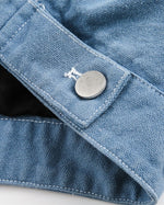 ダメージ加工のウォッシュジャケット