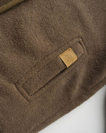 Hooded sweatshirt jacket