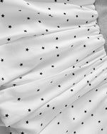 귀여운 물방울 무늬 스커트