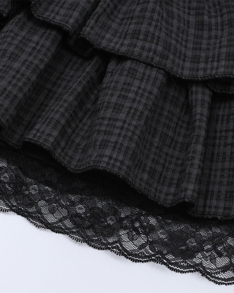 Retro simple skirt