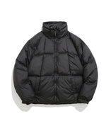 Solid color loose down jacket