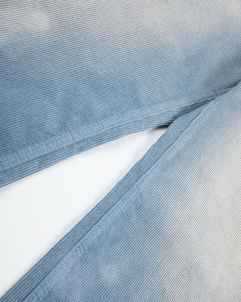 Loose-fit straight-leg trousers