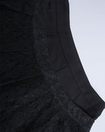 메탈 리벳 레이스 스커트