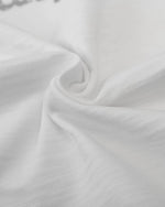 Decorated loose short sleeves