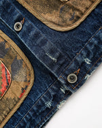 レトロなフェイクツーピースコート