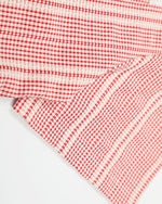 루즈 스트라이프 반팔 셔츠