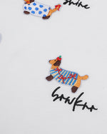 漫画のゆったりとした半袖