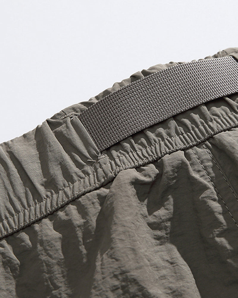 Outdoor quick-drying cargo shorts