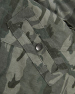 Camouflage zip-up jacket