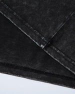 Retro washed short sleeves