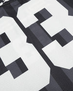 Retro digital sports short sleeves