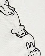 Casual Line-Art Dog Short-Sleeve Shirt