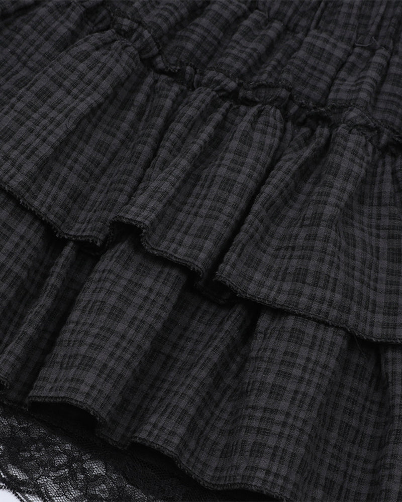 Retro simple skirt