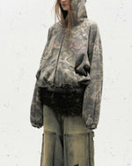 グラフィティ迷彩ジャケット