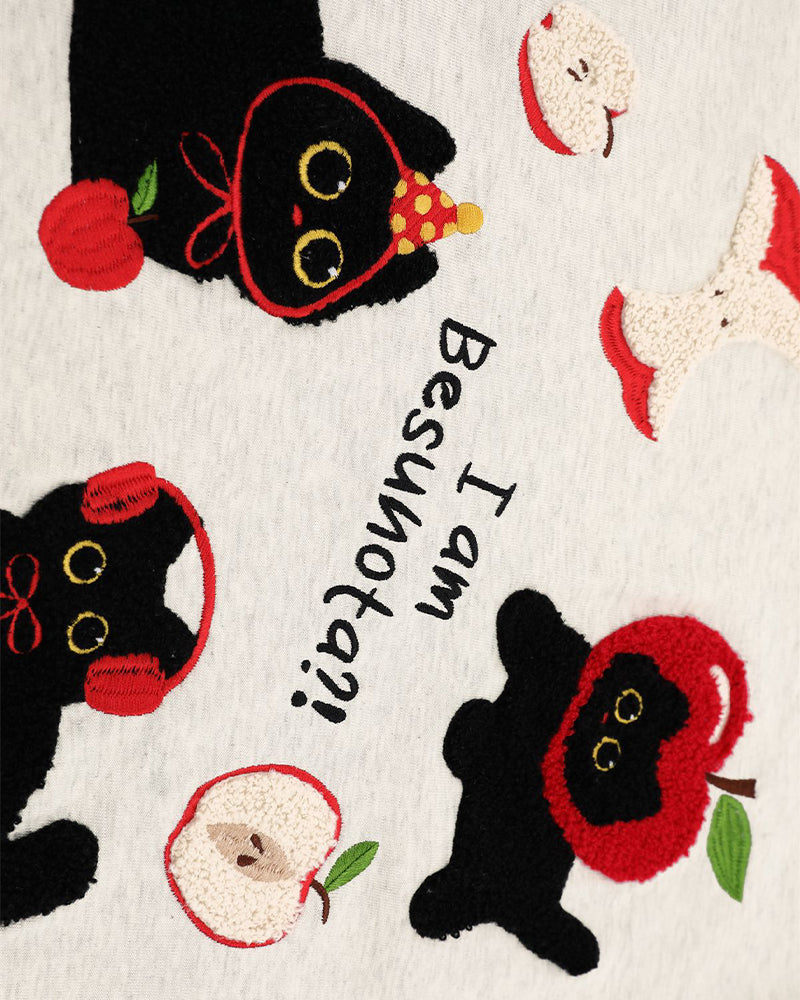 Apple head short sleeves
