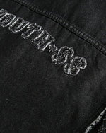 캐주얼 워시드 데님 재킷