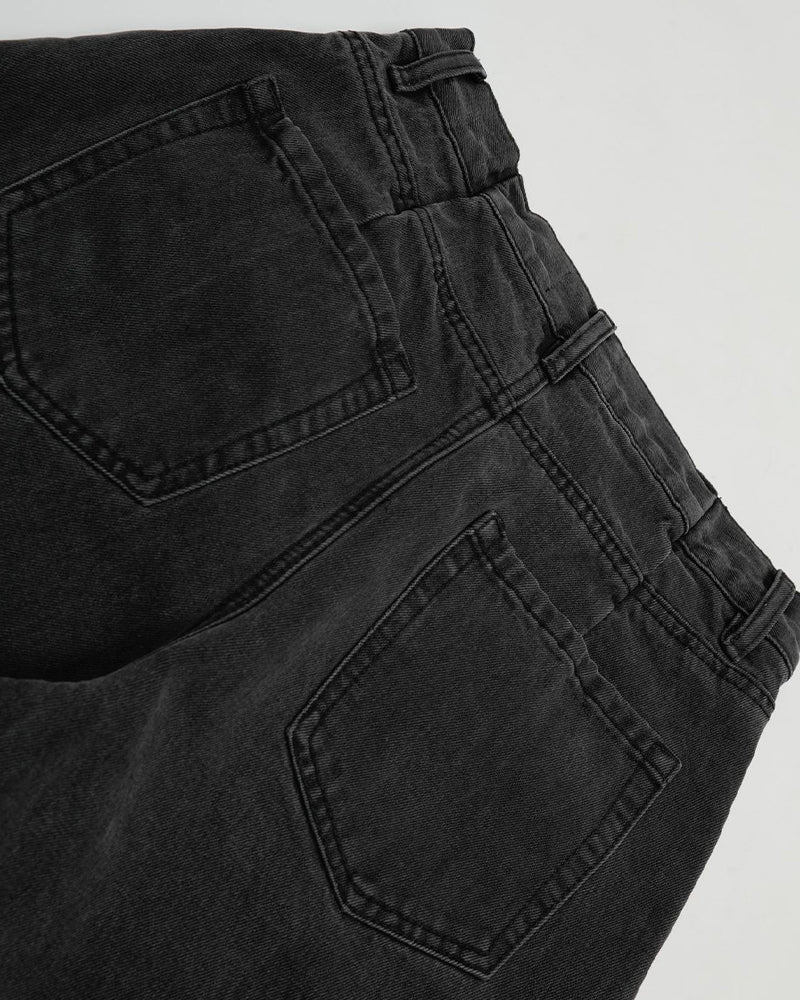 Vintage-wash jeans